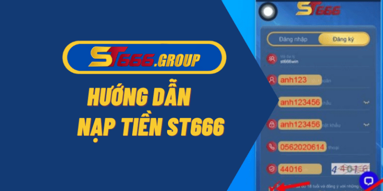 Hướng dẫn nạp tiền ST666