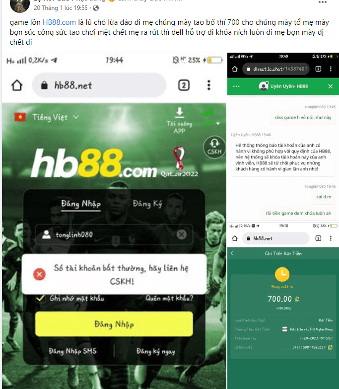 Người chơi bị lừa đảo và khóa tài khoản