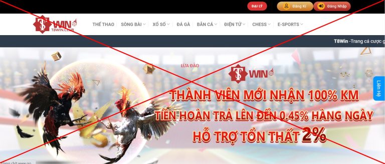 T8win lừa đảo xóa sạch 250 triệu tiền thưởng của khách